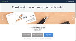 Desktop Screenshot of nitrocart.com