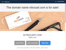 Tablet Screenshot of nitrocart.com